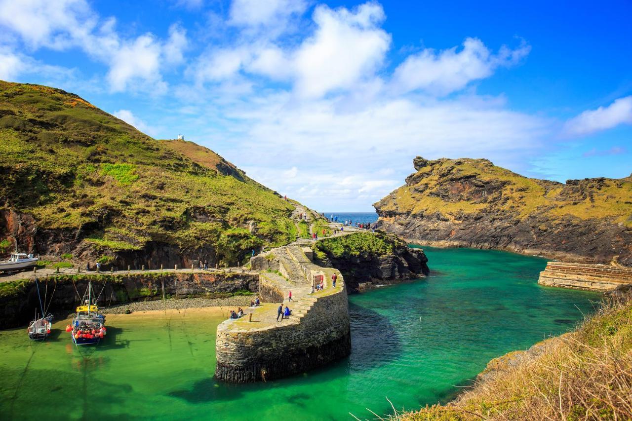 Polrunny Farm Blackberry Cottage - Cornwall Bliss In Sight Of The Sea Boscastle Esterno foto