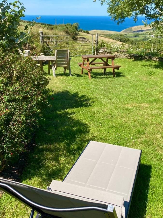 Polrunny Farm Blackberry Cottage - Cornwall Bliss In Sight Of The Sea Boscastle Esterno foto